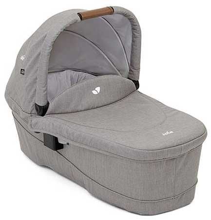 JOIE Gondola Ramble XL Grey Flannel do wózka Litetrax Mytrax +Adaptery