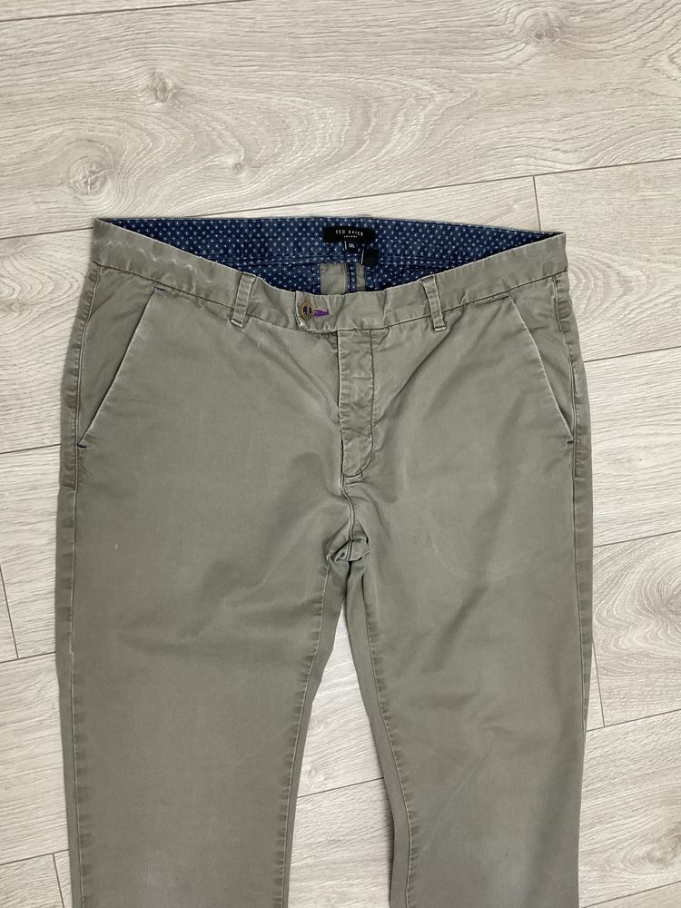 Ted Baker spodnie męskie chino 36 XL materiałowe chinosy