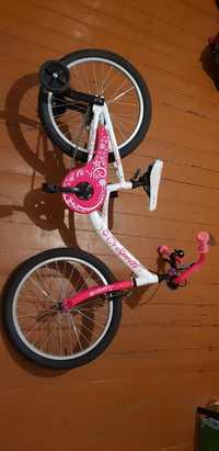 Велосипед дитячий (алюмінієва рама) Spelli PONY біло-рожевий pink
