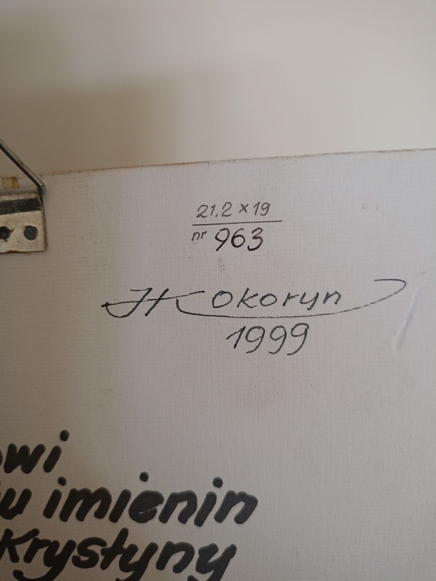 Obraz Jan Kokoryn 1999 r
