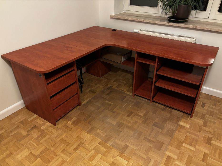 Biurko narożne duże