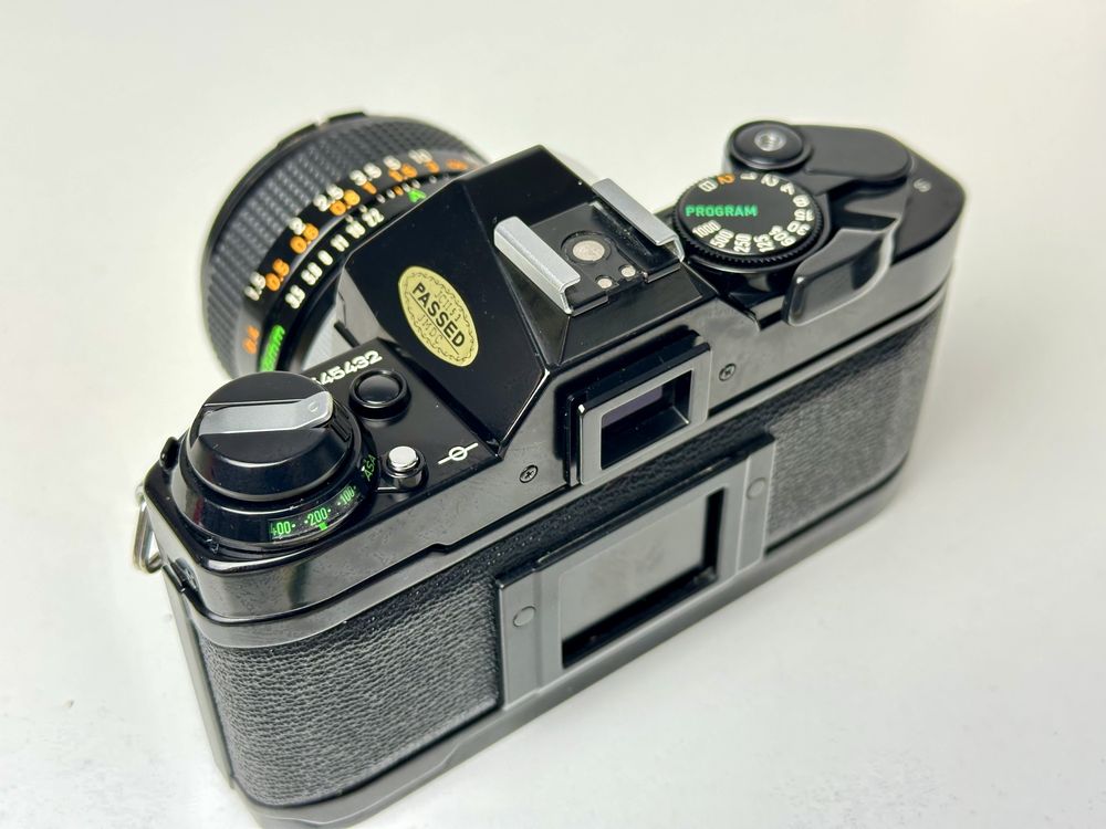 Canon AE-1 Program + FD 35mm f/3.5 S.C. | Kolekcjonerski zestaw