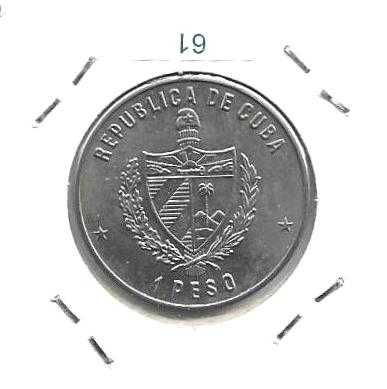 Cuba - - - 1 Peso - 1981 - - - Jogos Centroamericanos - - - Moeda