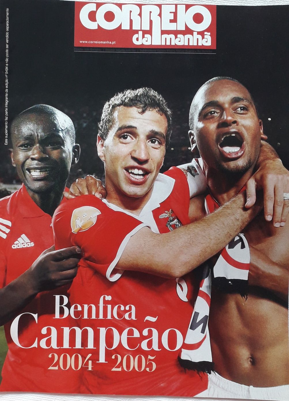 Revistas Futebol Benfica Campeão Nacional