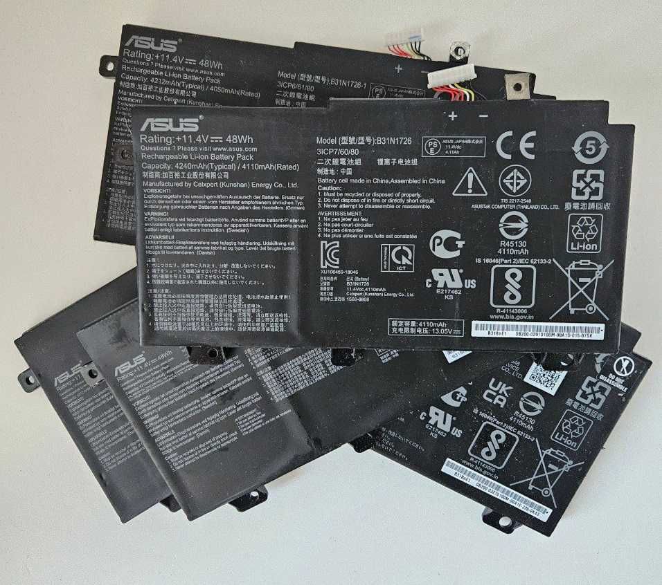 Батарея АКБ Asus TUF Gaming FX80 B31N1726 11.4V 48Wh