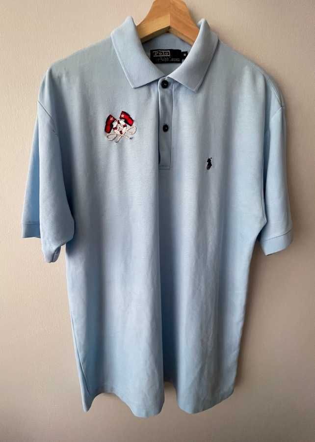 koszulka polo Polo Ralph Lauren M błękitna