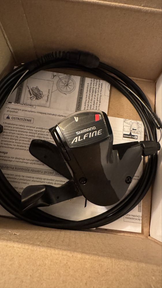 Nowa manetka Alfine SL-S7000-8