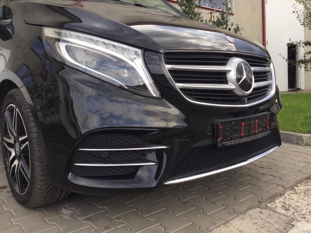 Передок бампер Мерседес V-class фара крило 447 АМГ AMG