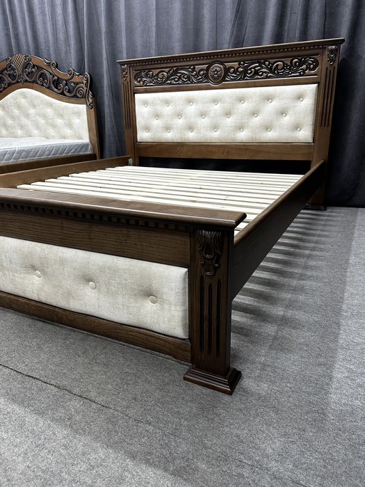 Ліжко дубове,масив дуба,160х200