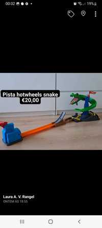 Pista Hotwheels Snake