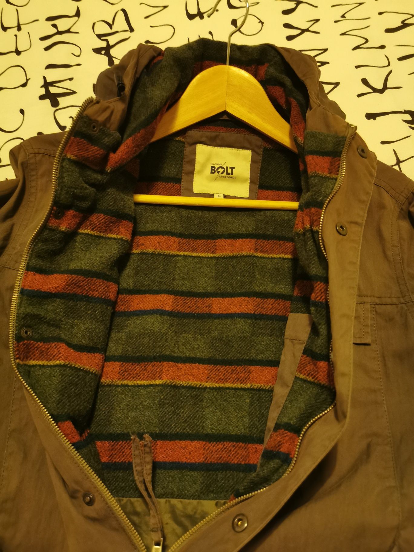 Parka lightning bolt