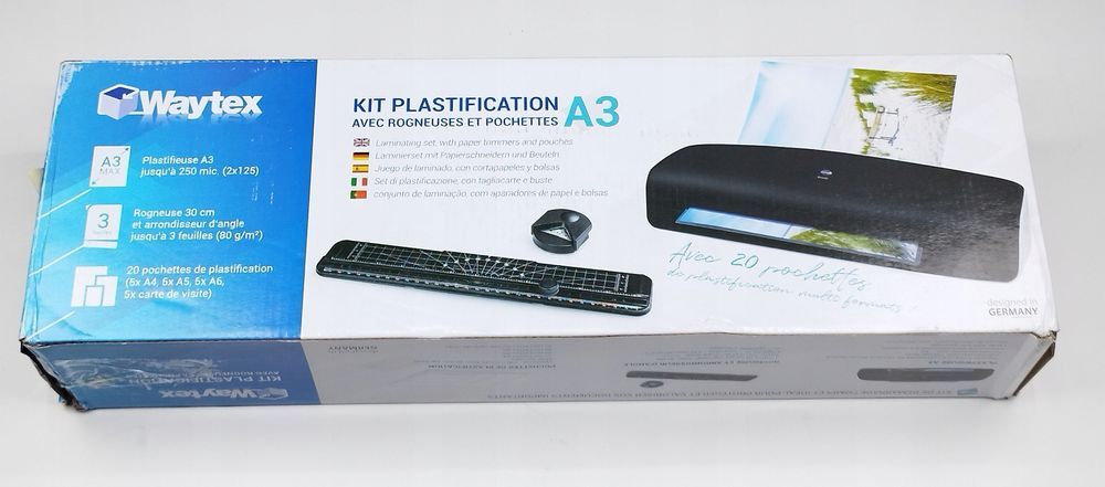 Laminator Waytex 78209 Na Gorąco, Na Zimno