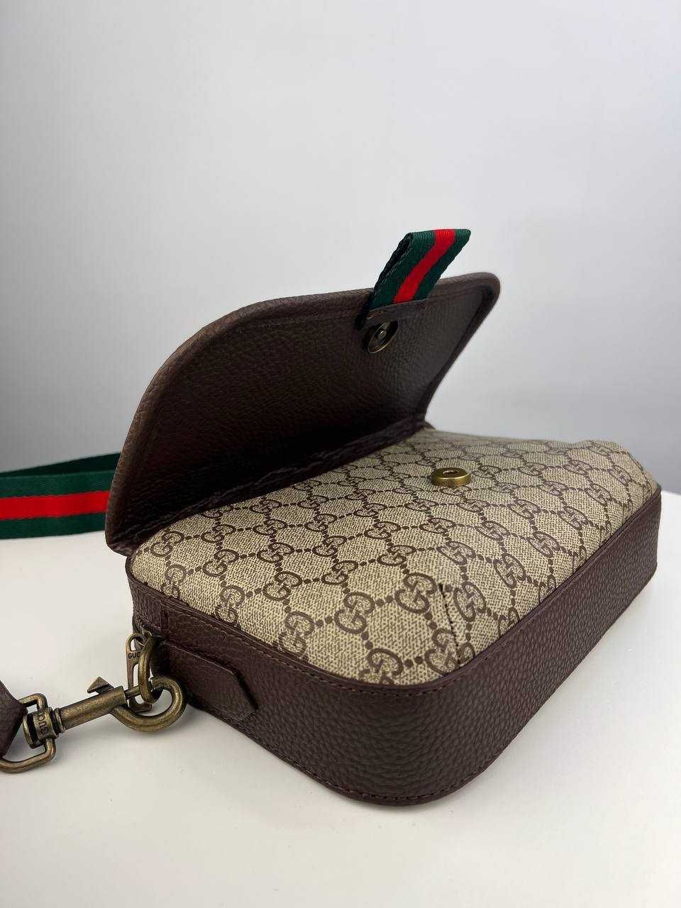 Мужская сумка Gucci из текстиля | Барсетка,через плечо,бренд,кроссбоди