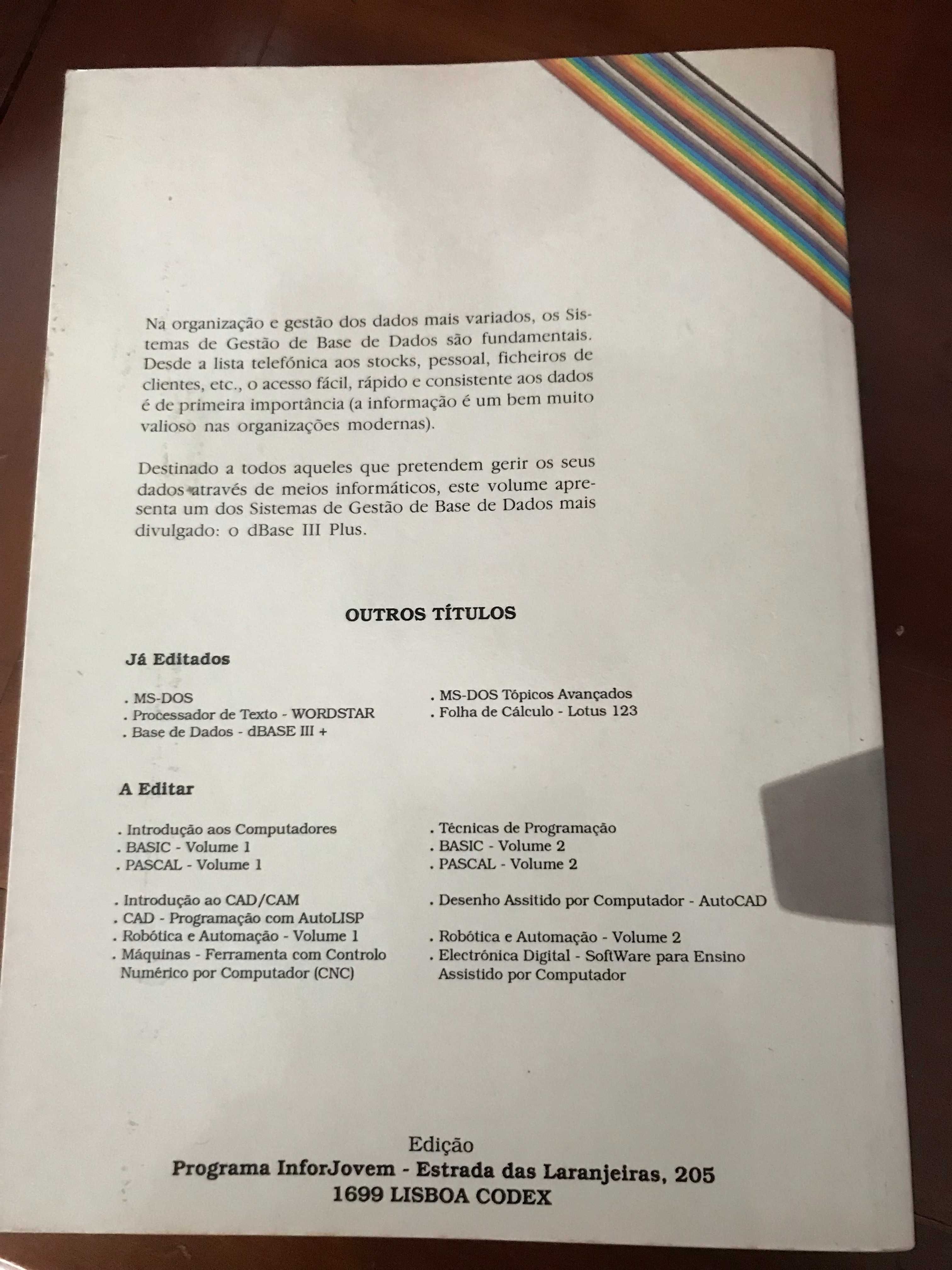 Manuais Inforjovem - Lotus 123 e dBase