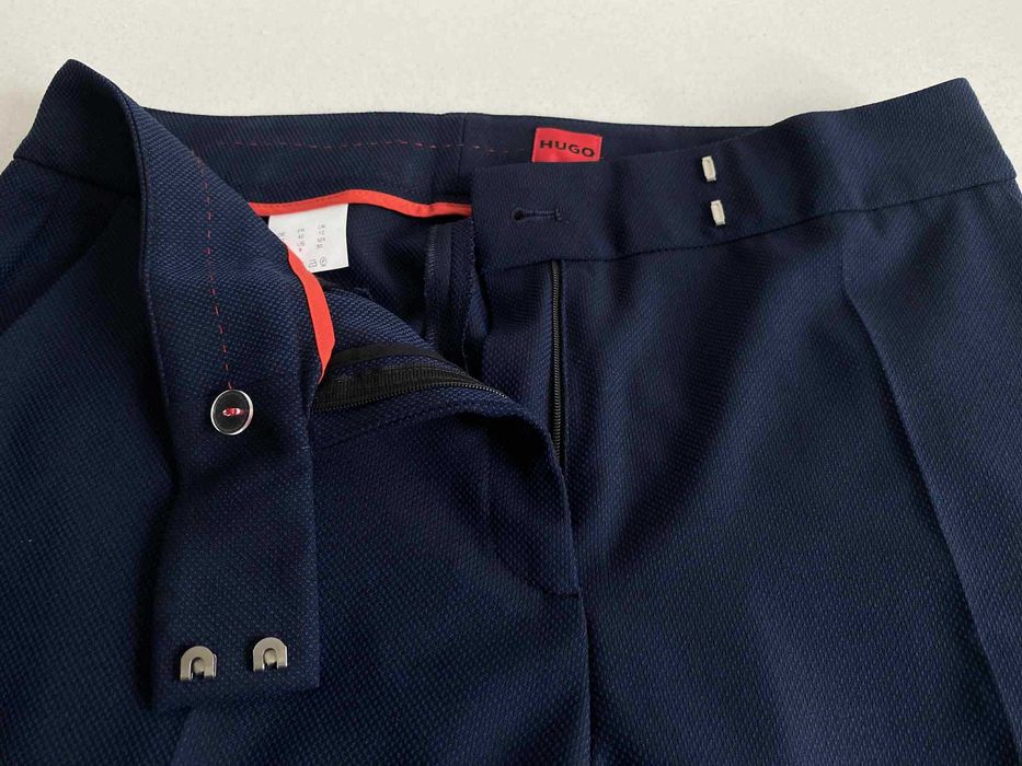 Spodnie garniturowe damskie, HUGO BOSS, rozmiar 40