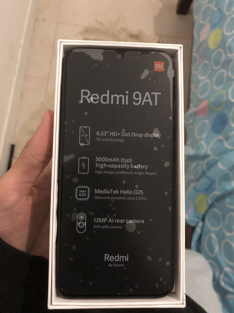 Redmi 9AT novo ainda em caixa