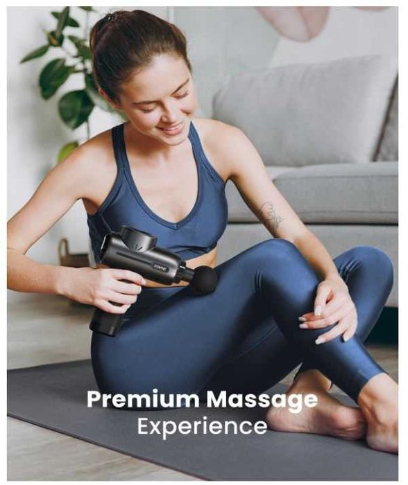 Pistolet do masażu z funkcją podgrzewania i Bluetooth RENPHO