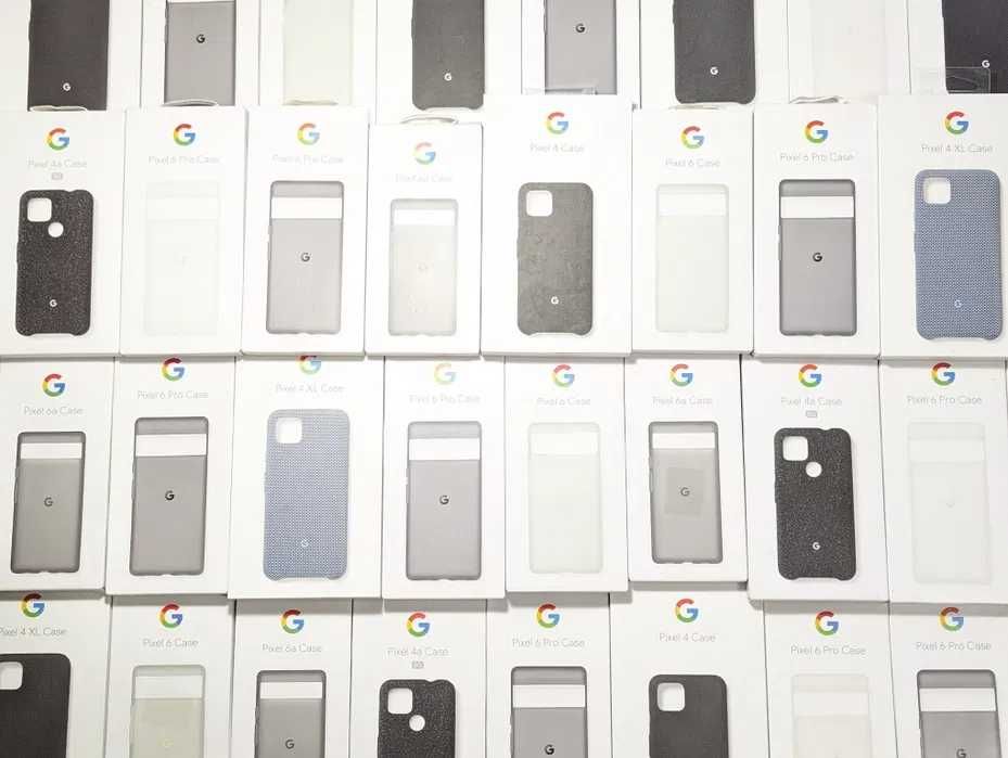 Оригінальний чохол Google Pixel 5 Static Gray GA02061 (Fabric case)