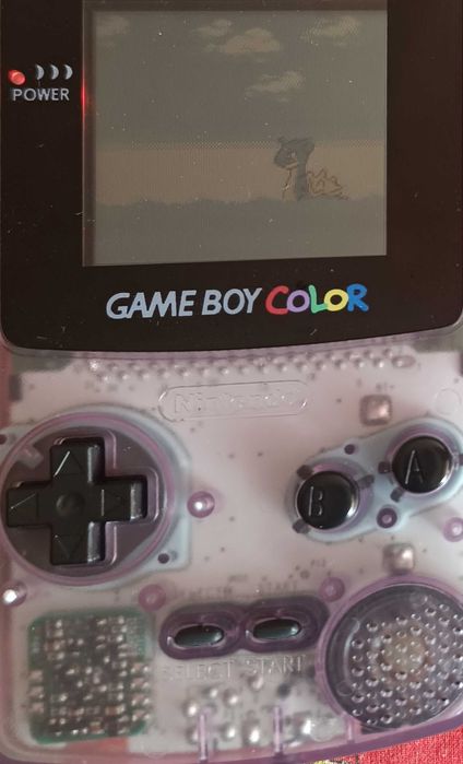 Game boy color + pokemon silver