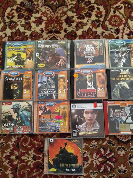 Диски із іграми для пк