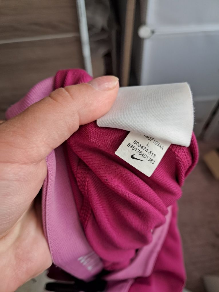 Różowe rybaczki damskie Nike L