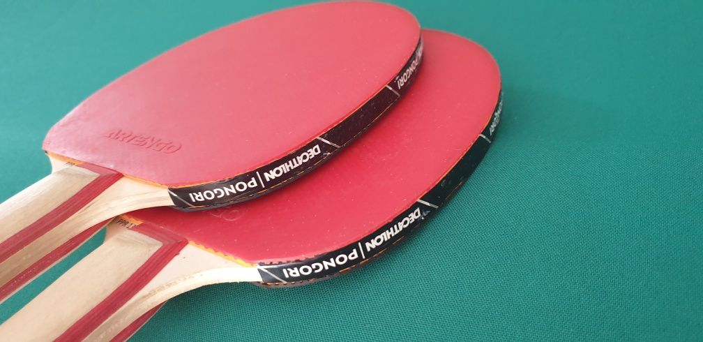 Raquetes de Ténis de mesa como novas, Ping-pong, oferta 2 bolas