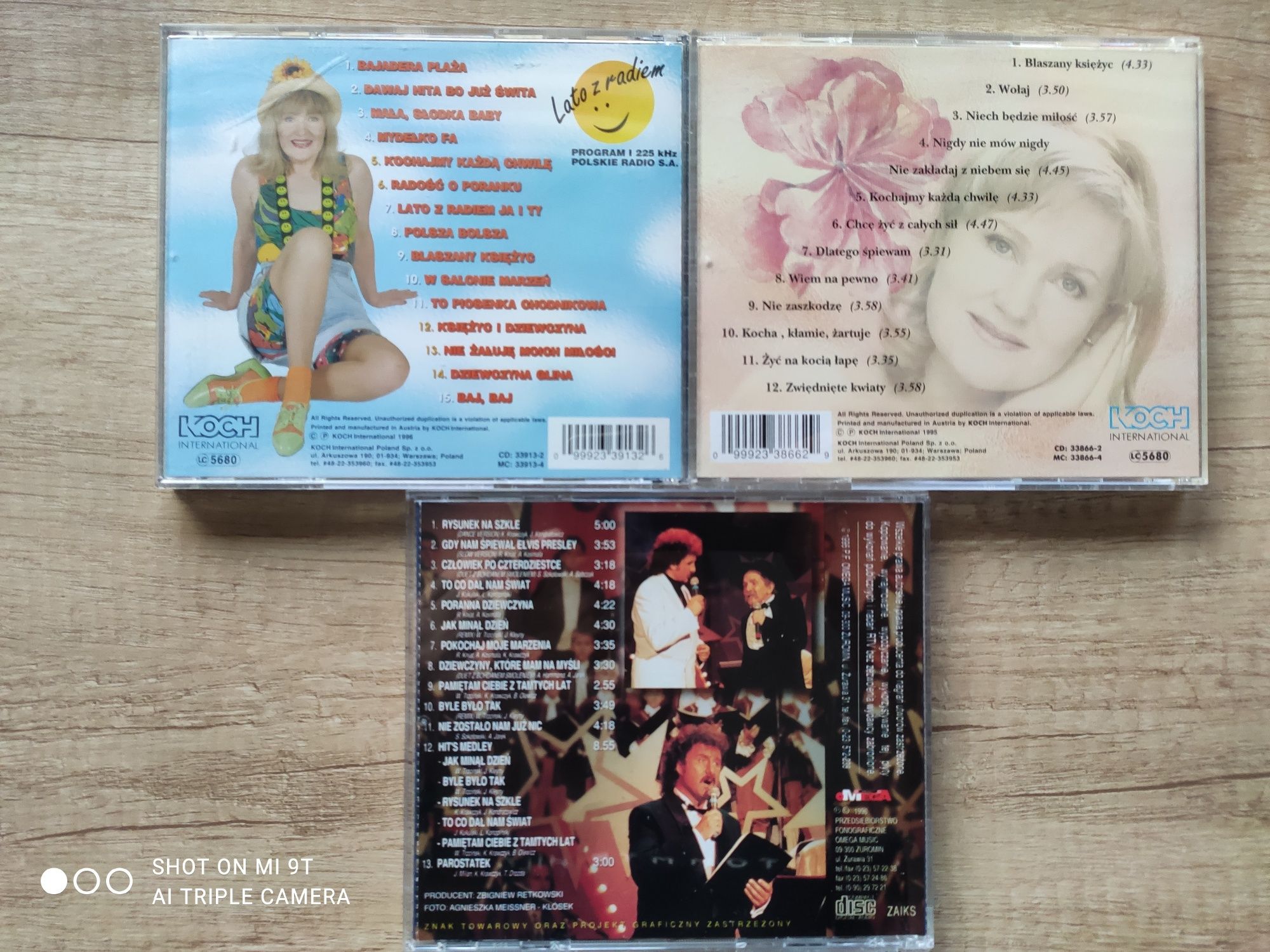 Marlena Drozdowska Mydełko FA płyty CD disco polo zestaw