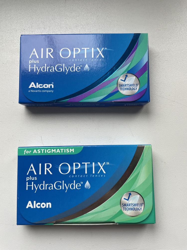 Контактные линзы Air Optix plus Hydra Glyde для астигматизма