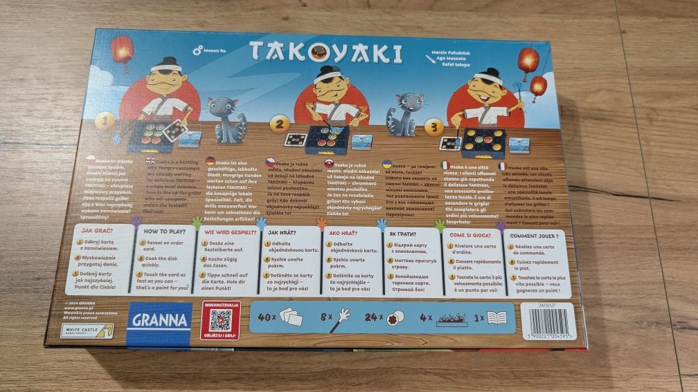 Takoyaki gra planszowa