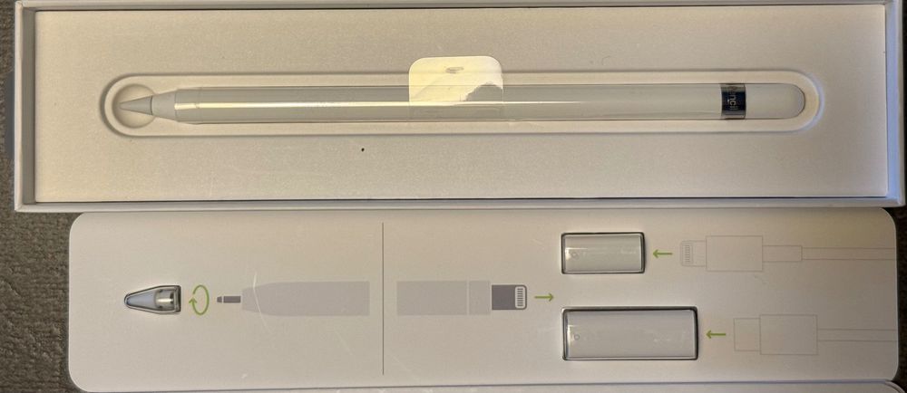 Apple Pencil 1-го покоління + чохол — ідеальний стан