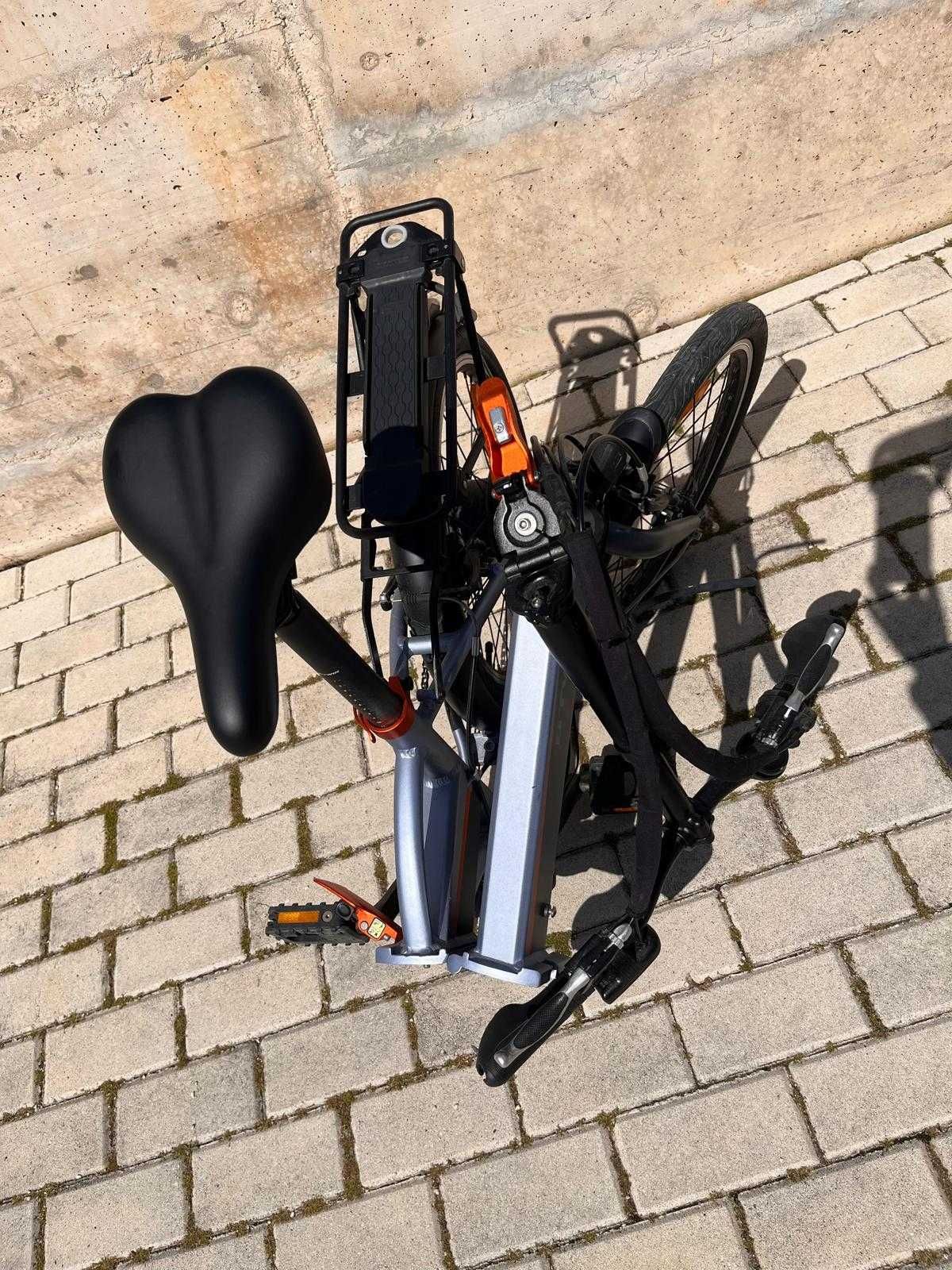 Bicicleta Elétrica (motor 250W) Dobrável Btwin Tilt 500