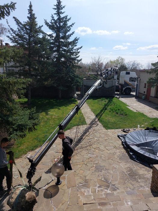 Маніпулятор, Послуги крана маніпулятора, доставка, перевезення