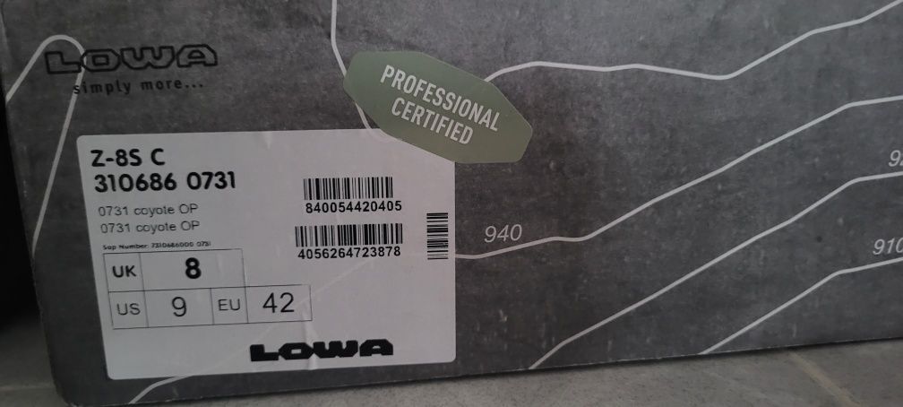 Botas da tropa LOWA