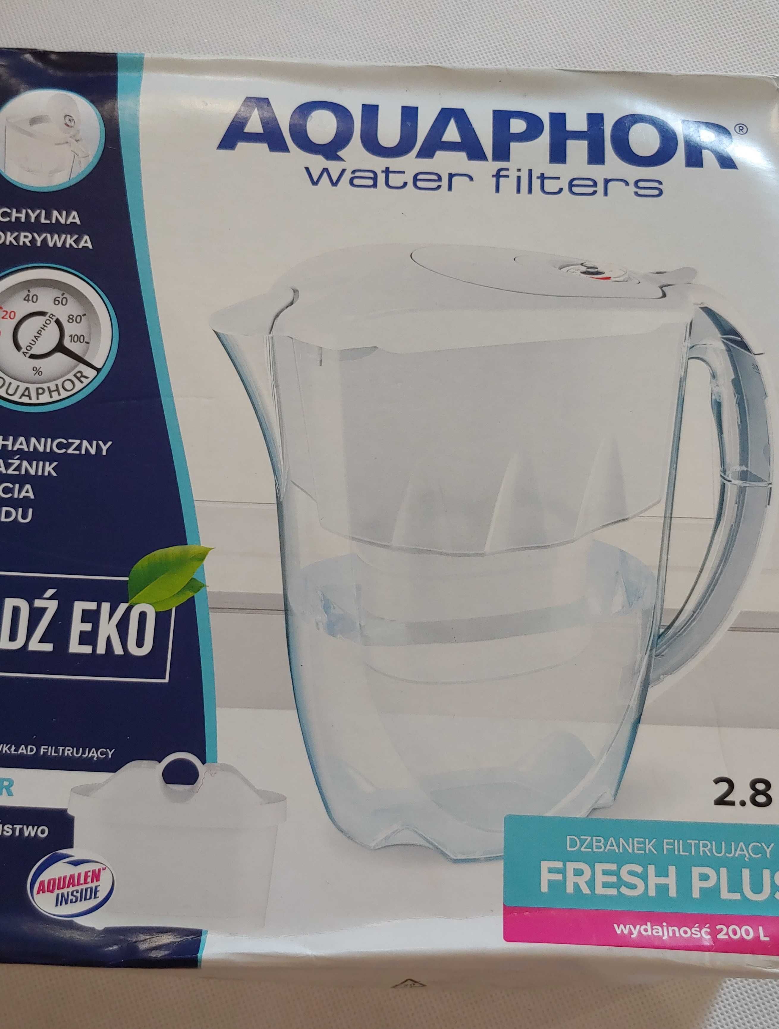 Dzbanek filtrujący AquaPhor, w zestawie wkład filtrujący