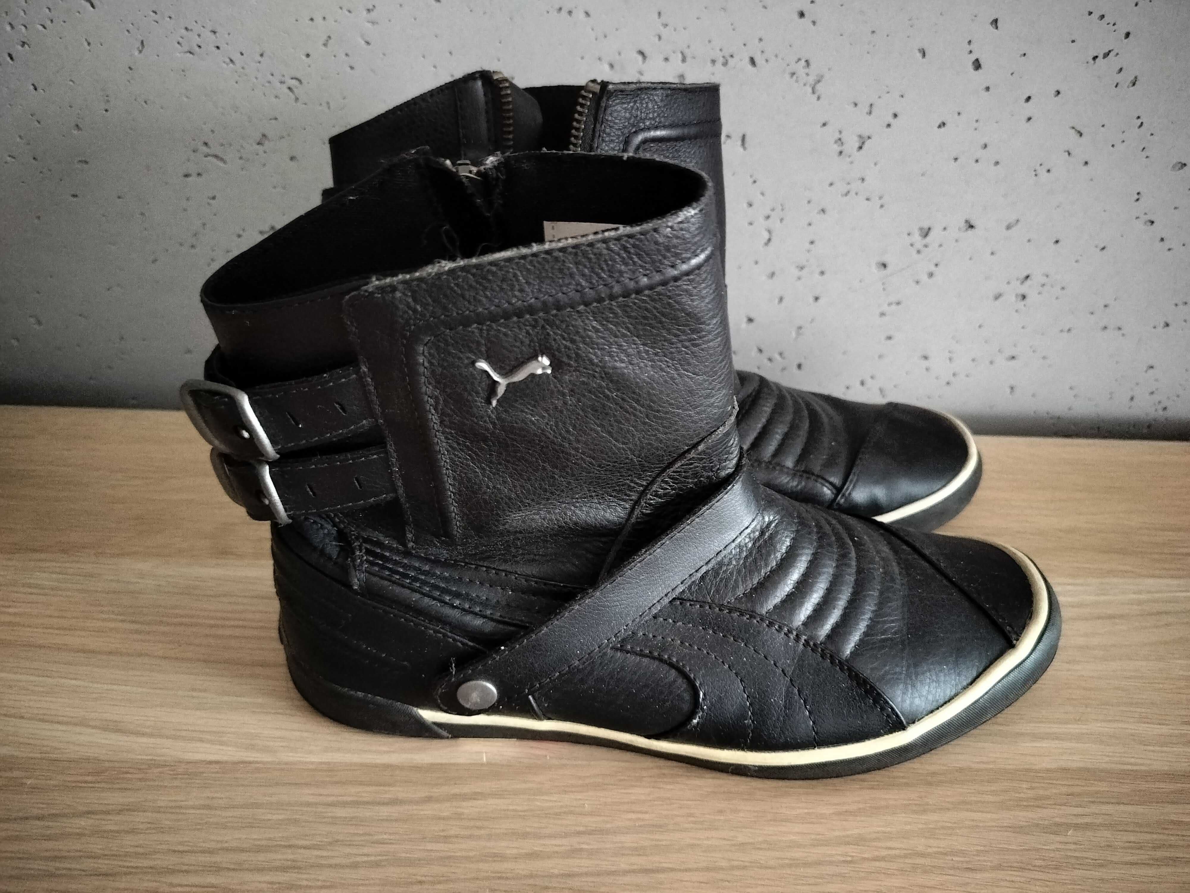 Buty damskie 41 sportowe skóra Puma moto Diva CANVAS WN'S 26,5