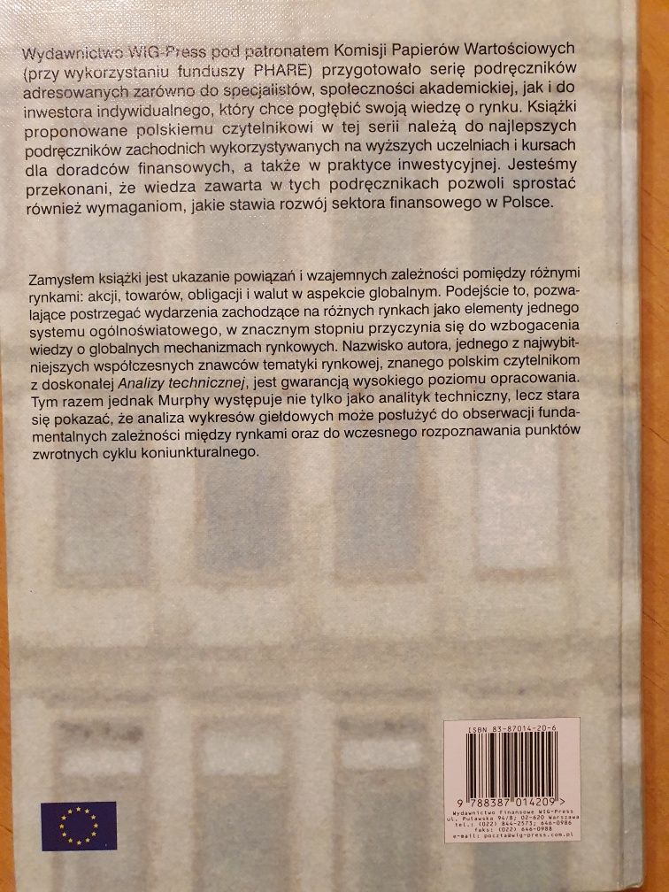 Międzyrynkowa analiza techniczna  John J. Murphy