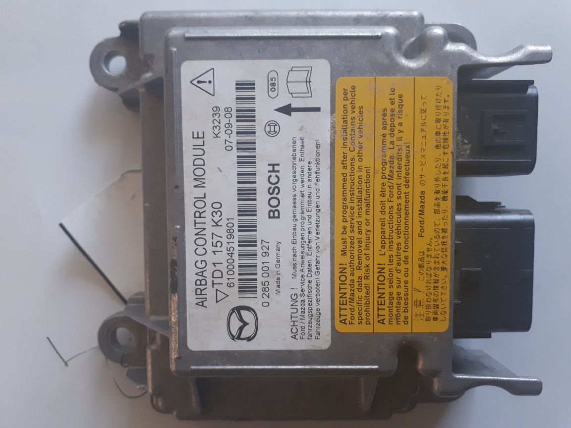 Плата оригинал  AIRBAG CONTROL MODULE (Bosch) Mazda CX 9 USA 2008