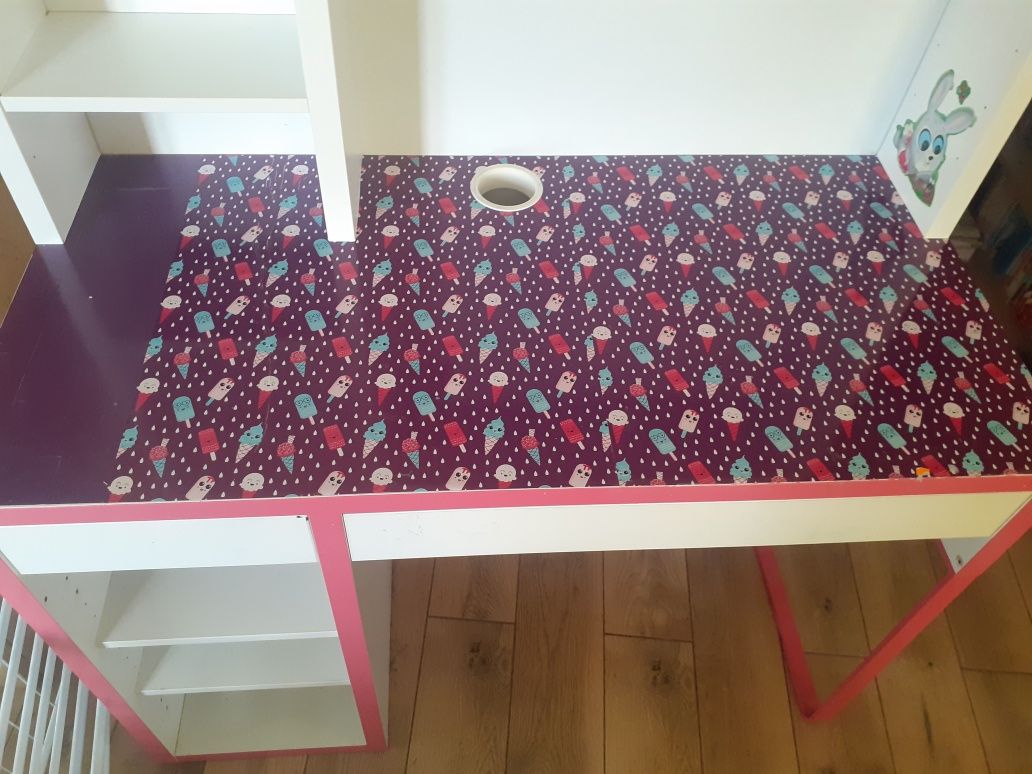 Biurko z nadstawką Ikea Mickey