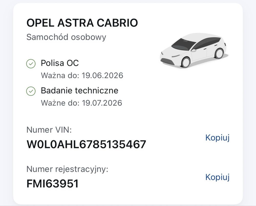 Opel Astra H w wersji kabriolet Cosmo