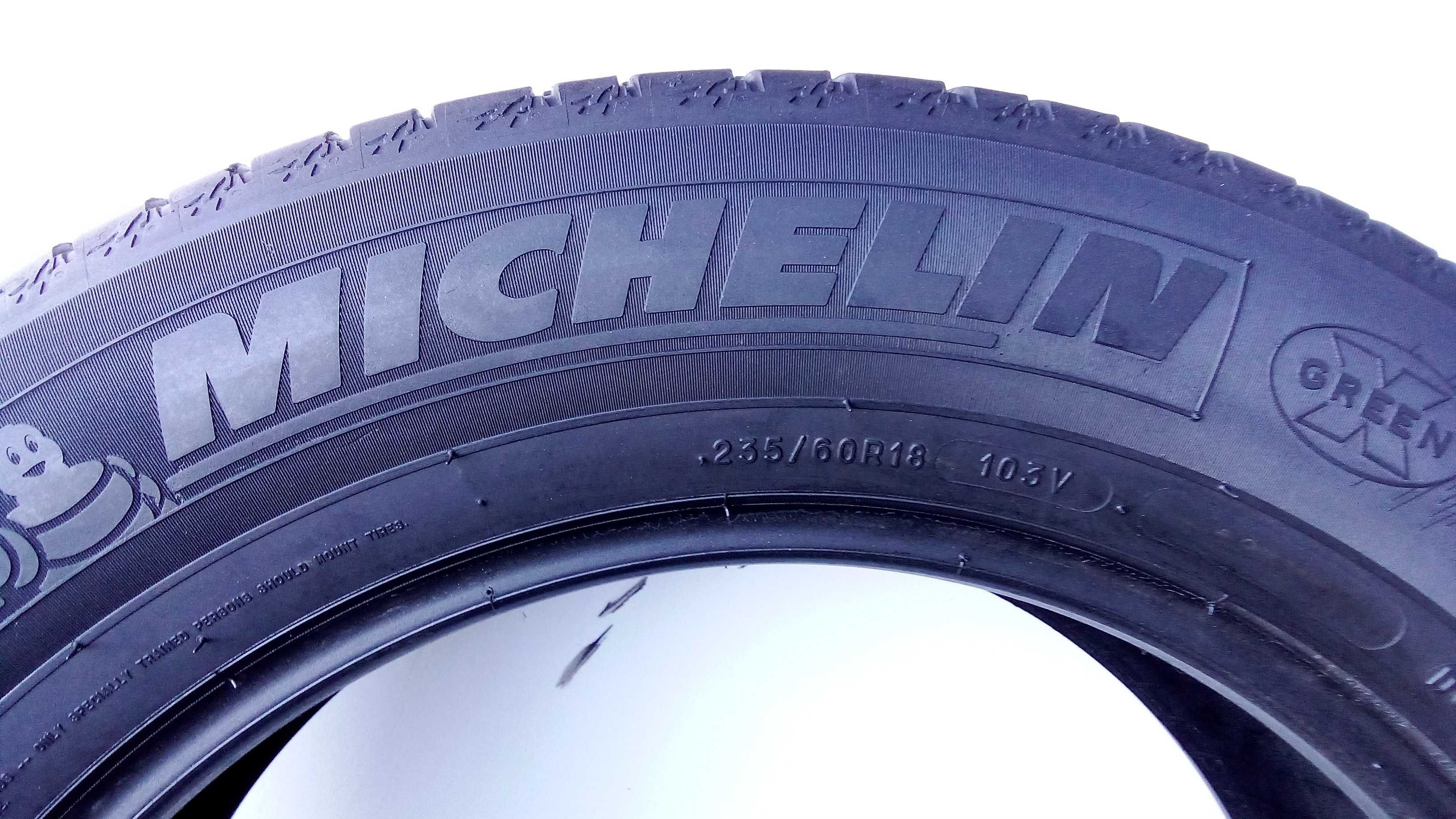 Opony Letnie Michelin 235x60x18 103V 150 zł sztuka