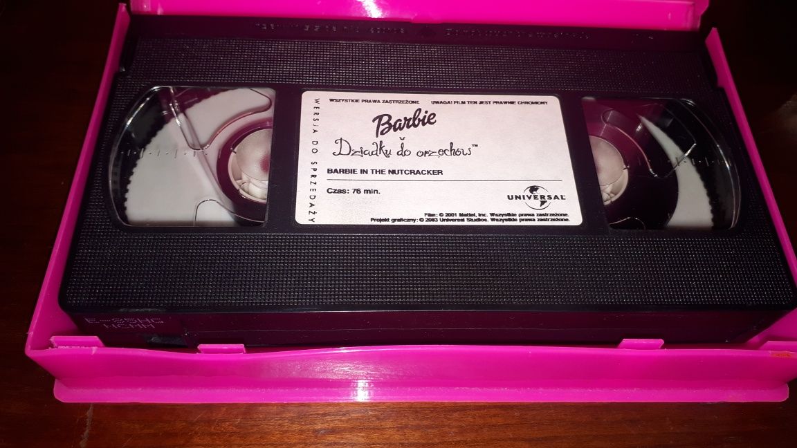 Kaseta VHS Barbie w Dziadku do orzechów