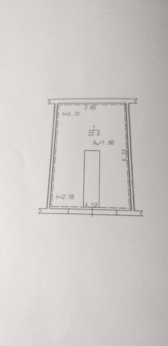 Гараж 22м3 Півд.Зах. Танк, кооператив "Золотий Колос"