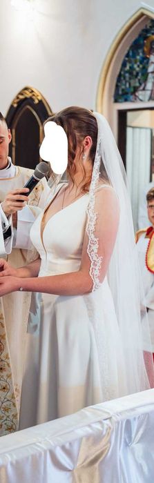 Suknia ślubna tall, litera A, rozmiar 40 + WELON GRATIS