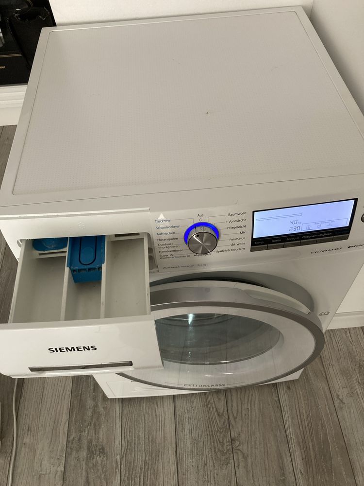 Pralko-suszarka SIEMENS Ekstraklasse IQ890