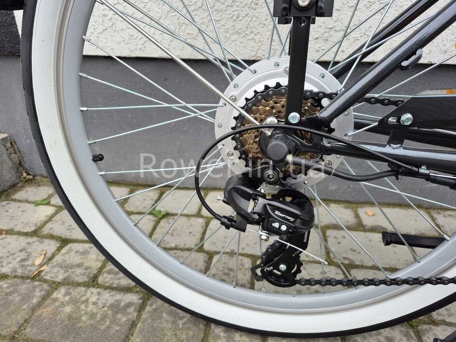 Велосипед з електроприводом 26" ST Dorozhnik eLUX Vbr FR рама-17" 36B