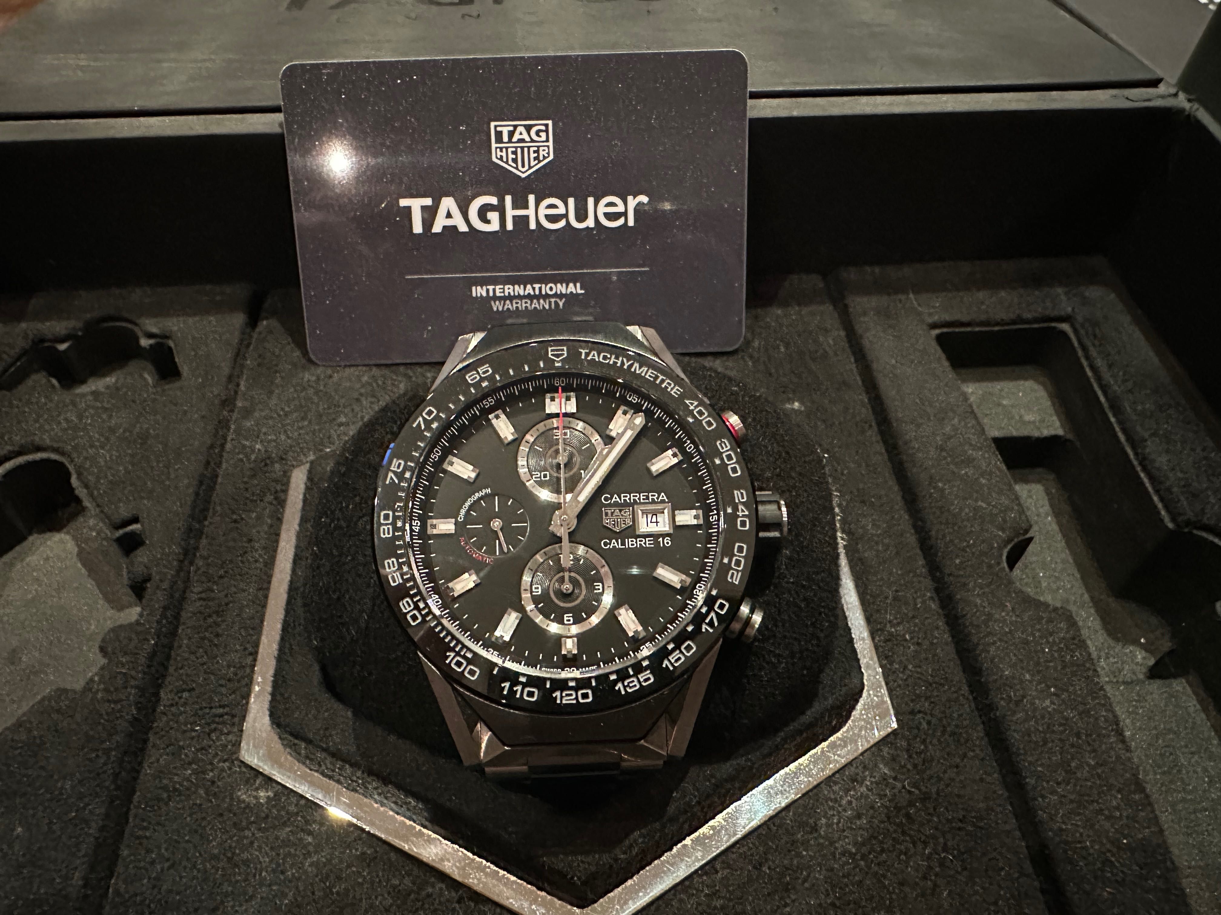 TAG HEUER CALIBRE 16 +TAG HEUER connected modular 45