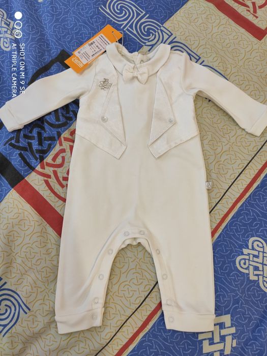 Комбинезон слип человечек нарядный Бемби