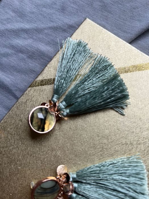 Kolczyki chwosty boho