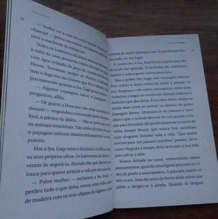 A Viúva e O Papagaio de Virginia Woolf