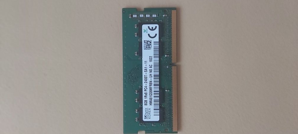 Pamieć ram DDR4 hynix 8gb HMA81GS6MFR8N-UH